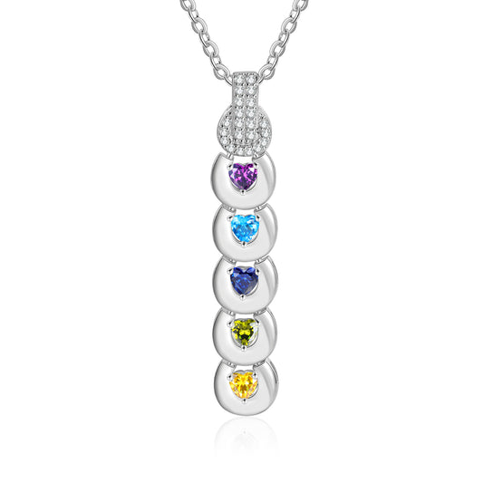 Custom Birthstone Necklace