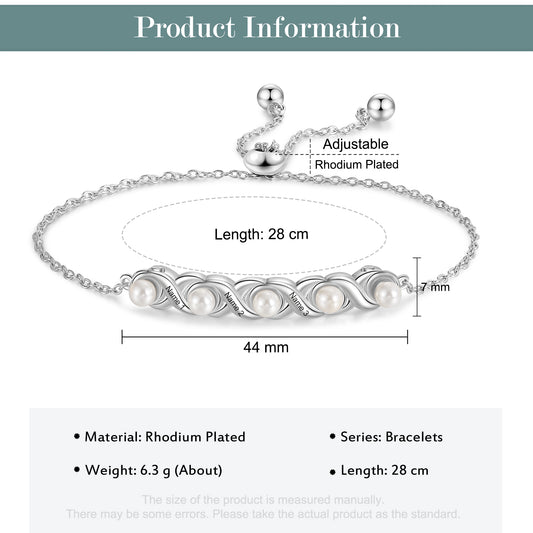 Custom Pear Bracelet