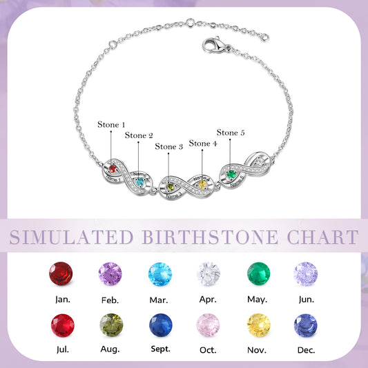 Personalized Infinity Bracelet