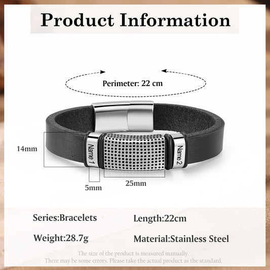 Custom Stainelss Steel Men Bracelet