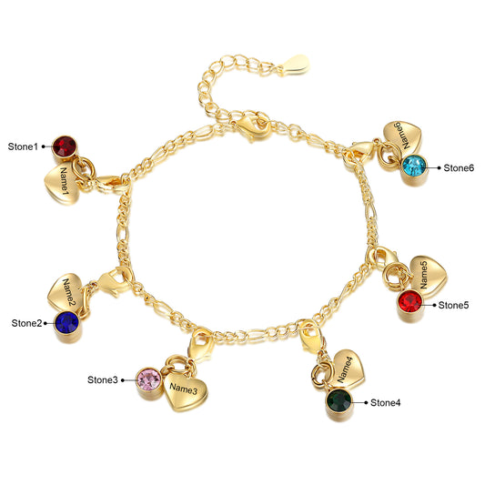 Custom Heart Bracelet