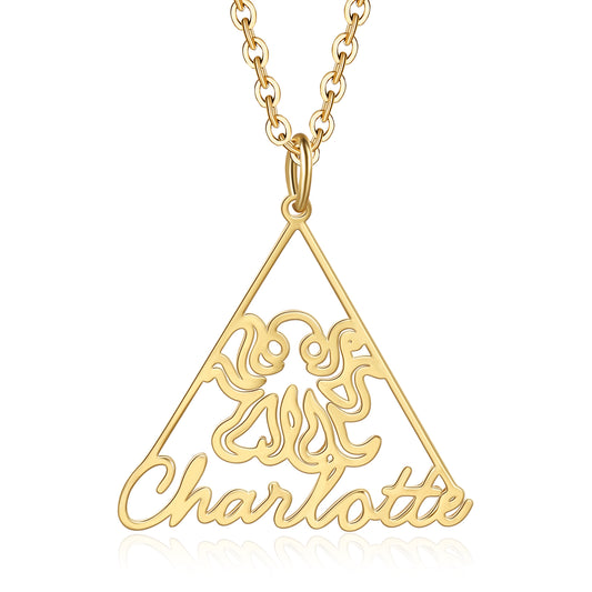 Custom Name Animal Necklace