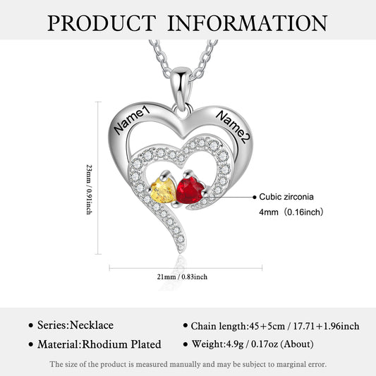 Custom Heart Necklace