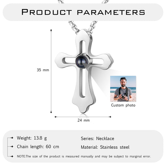 Custom Photo Projection Necklace