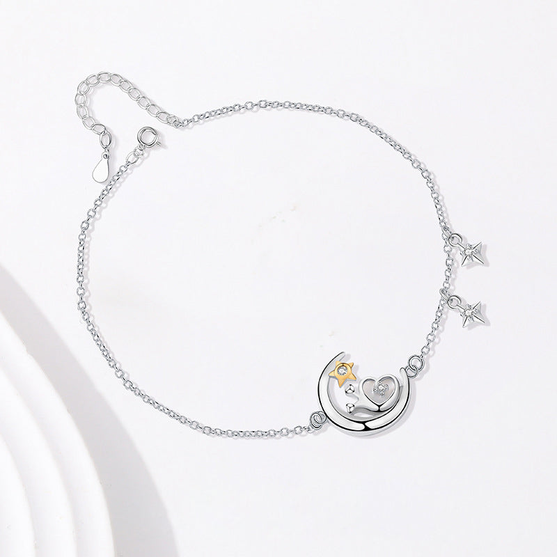 925 Sterling Silver Snails Bracelet