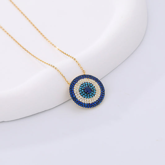 925 Sterling Silver Evil Eye Necklace