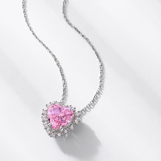925 Sterling Silver Heart Necklace