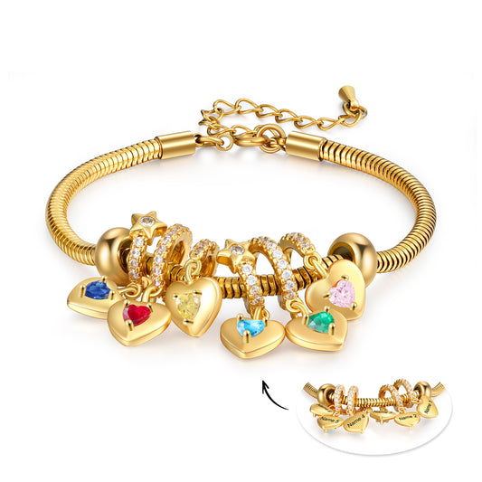Custom Birthstone Bracelet