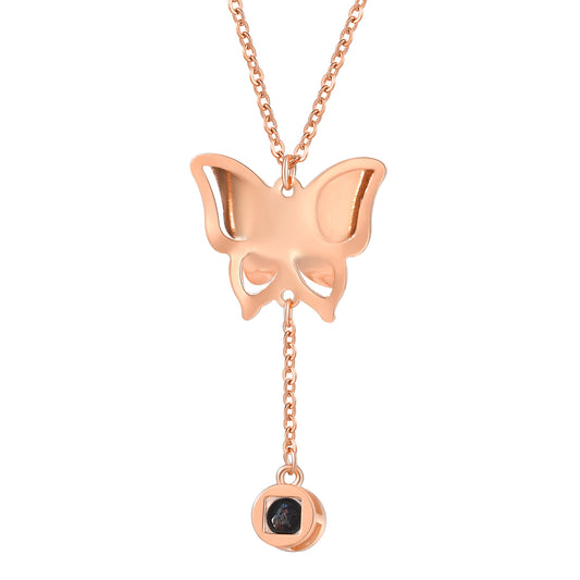 Custom Photo Projection Necklace