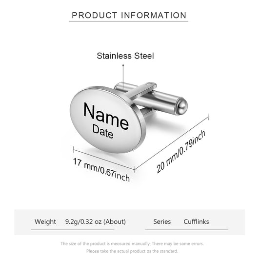 Personalized Stainless Steel Cuff