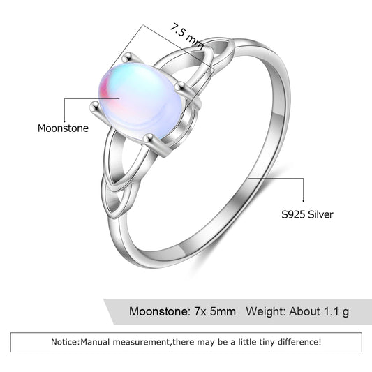 Moonstone Women Ring
