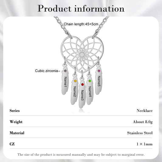 Custom Dreamcatcher Necklace - iYdr