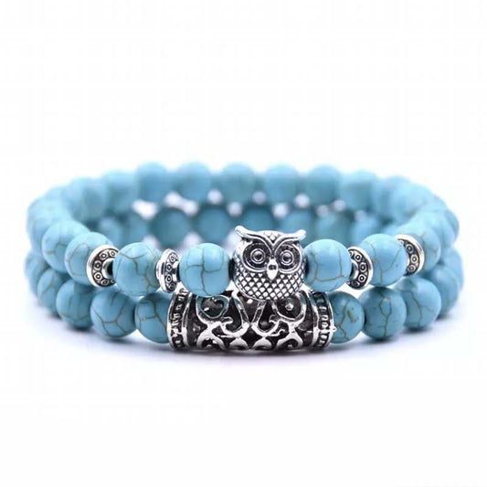 Owl Beaded Bracelet