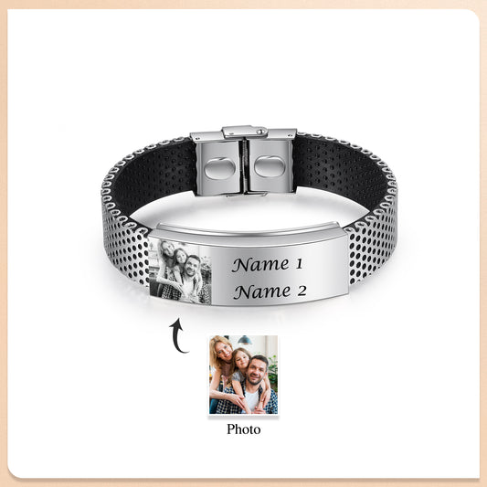 Custom Photo Bracelet