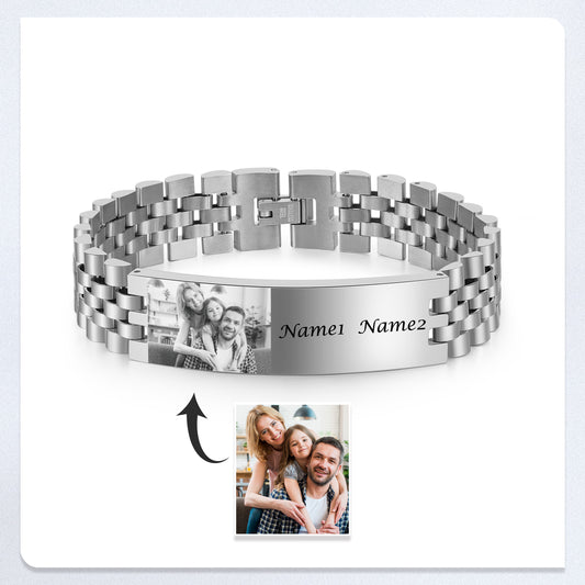 Custom Photo Bracelet