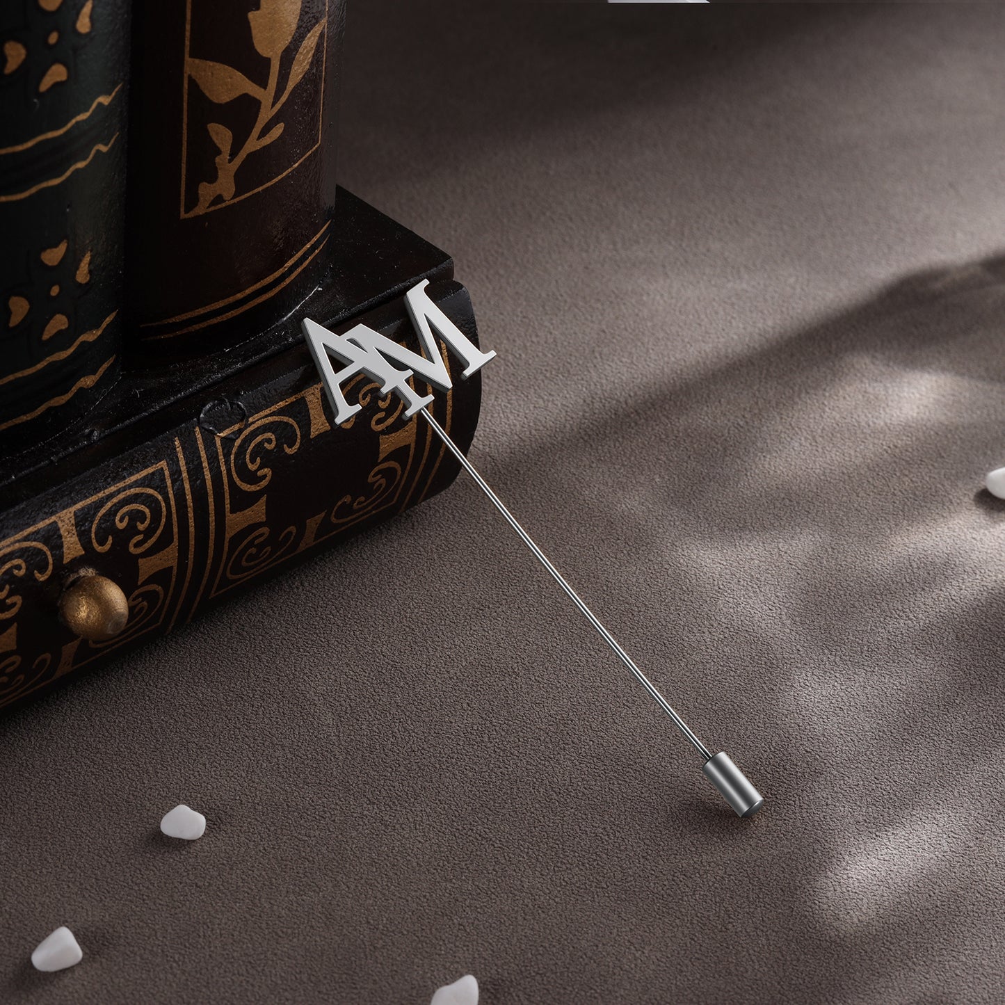 Custom Letter Brooch