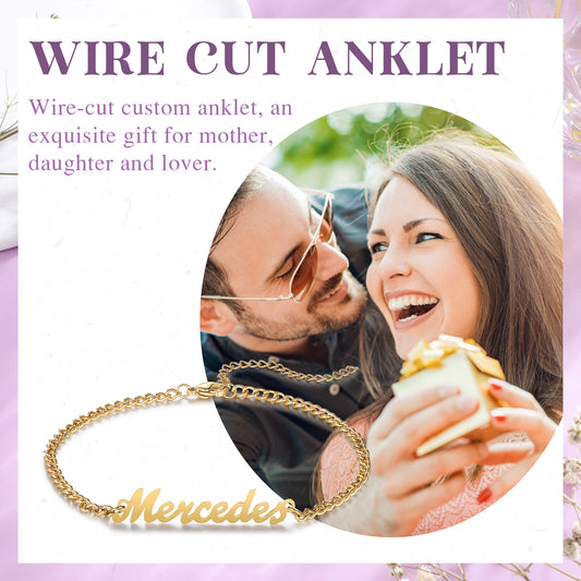 Custom Name Anklet