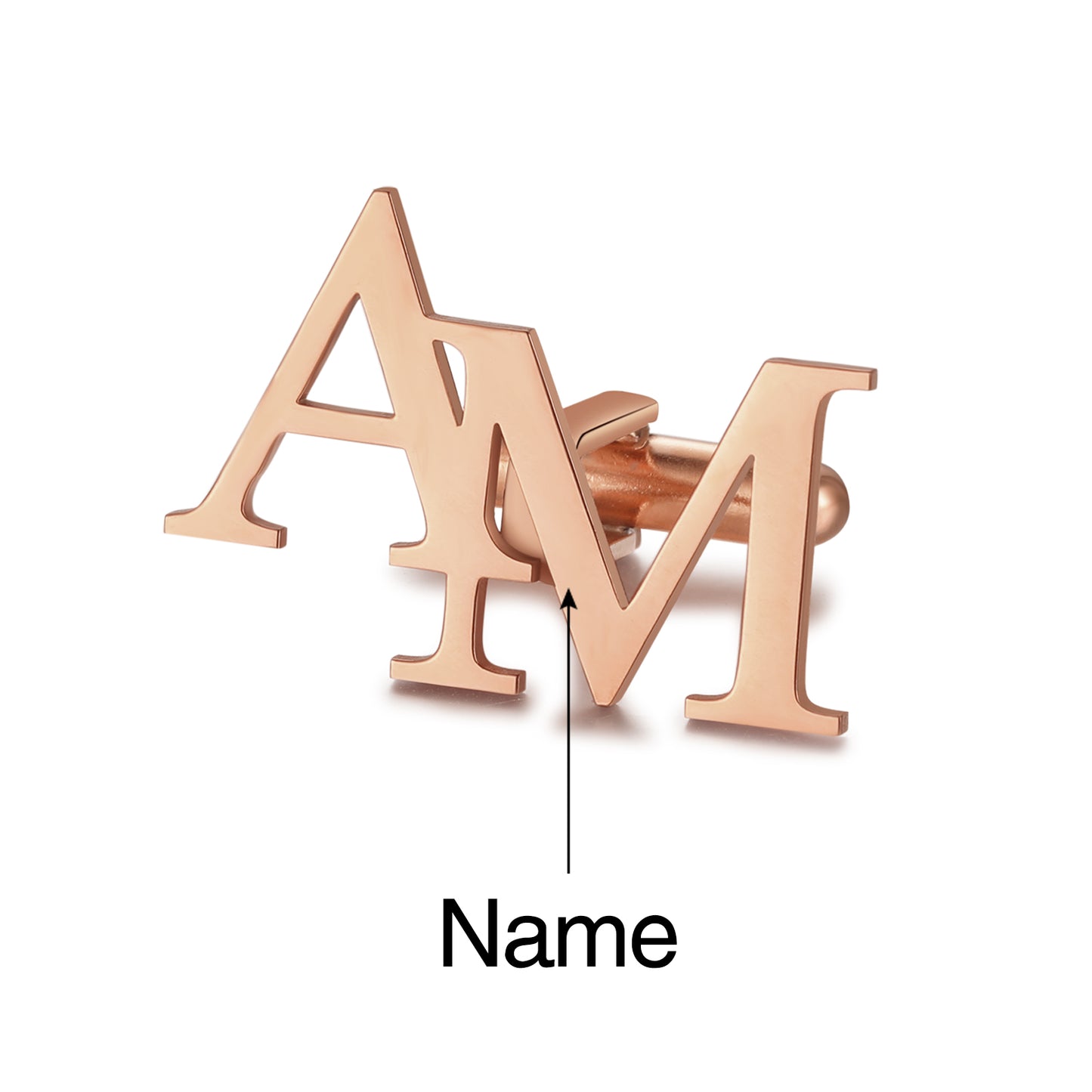 Custom Letter Cufflinks