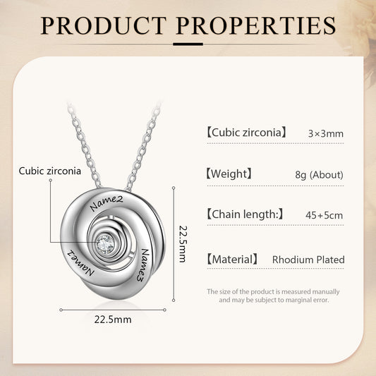 Custom Circle Necklace - iYdr