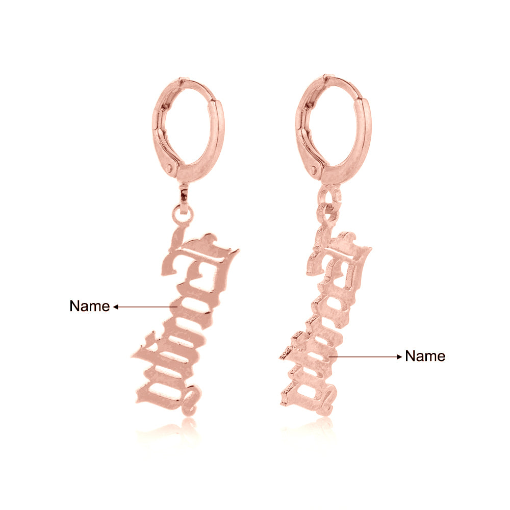 Personalized Name Earrings