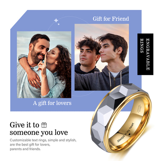 Custom Tungsten Steel Ring