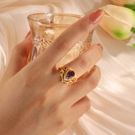 K Gold Alexandrite Ring - iYdr