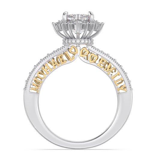 Moissanite Ring