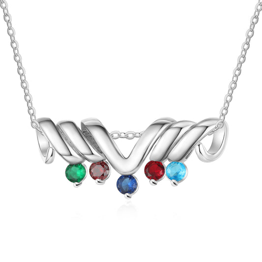 Custom Birthstone Necklace