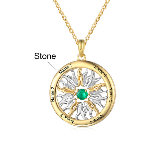 Custom Round Necklace