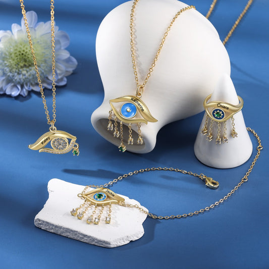 Evil Eye Jewelry Set - iYdr