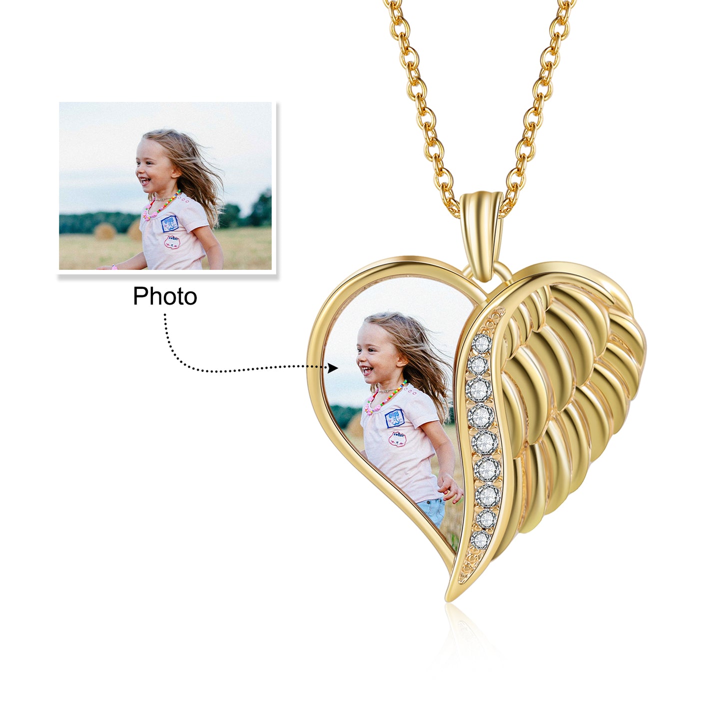 Custom Photo Necklace