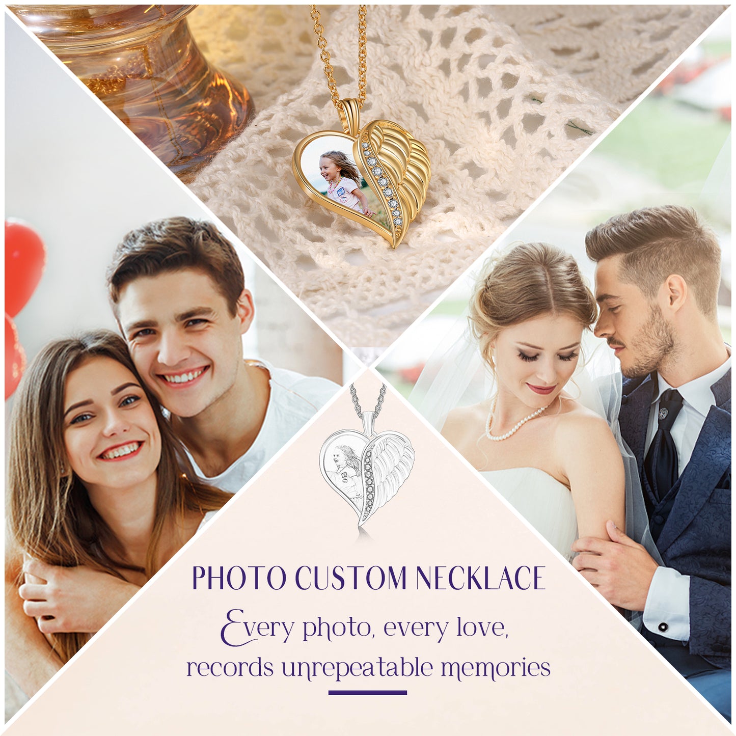 Custom Photo Necklace