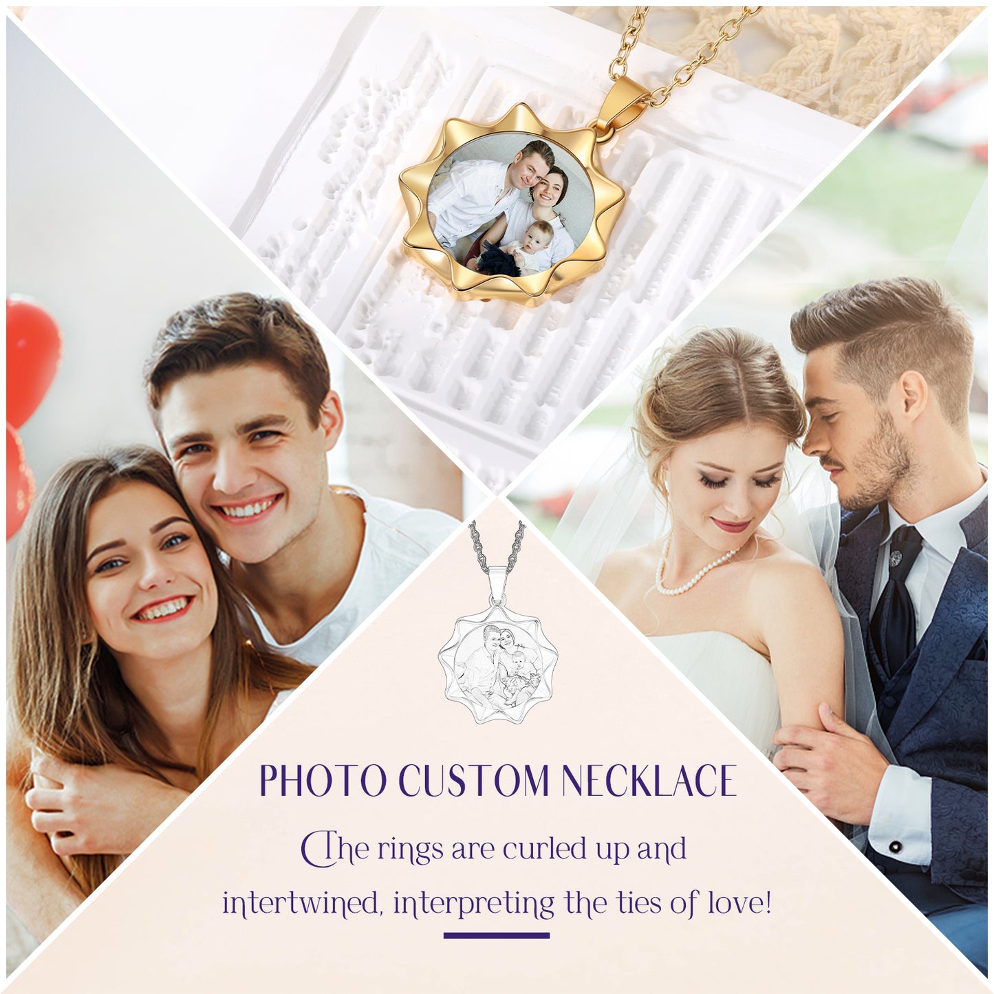 Custom Photo Necklace