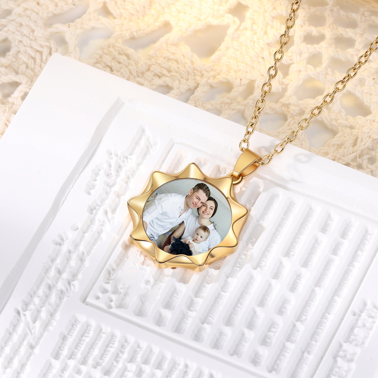 Custom Photo Necklace