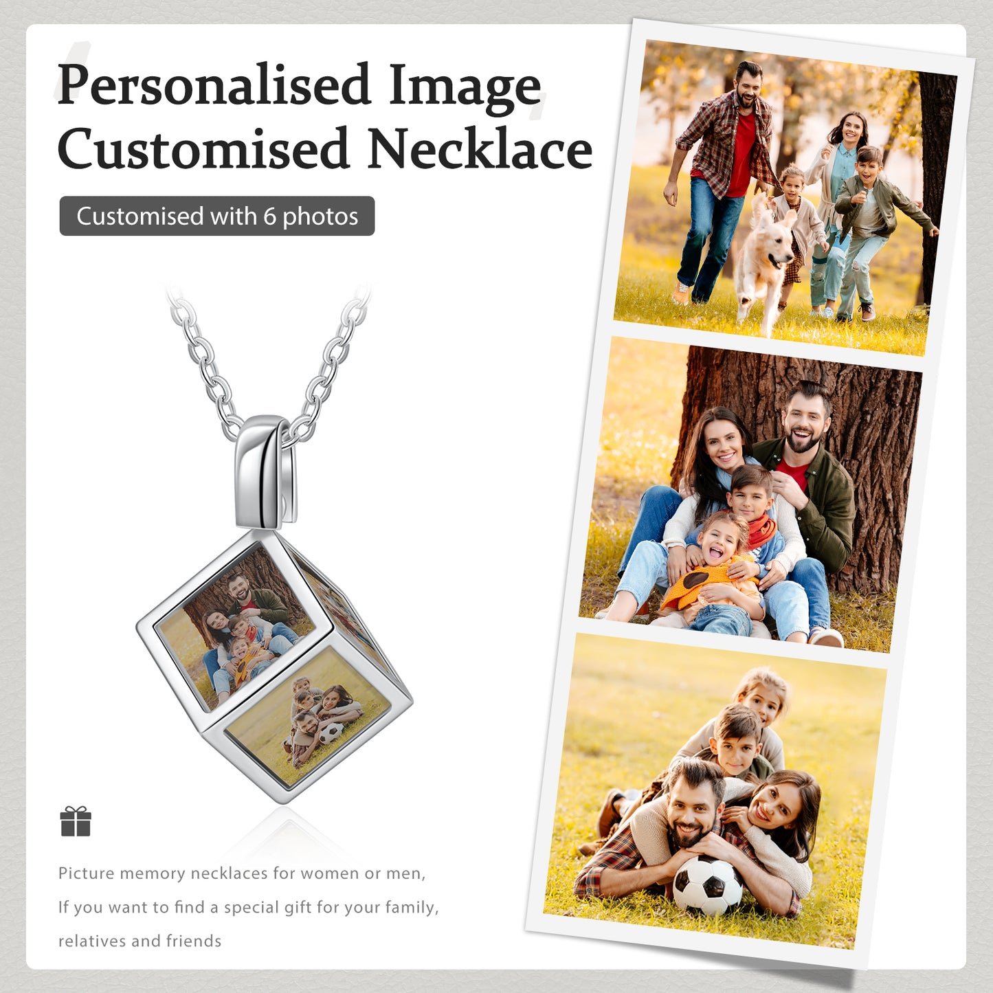 Custom Photo Necklace