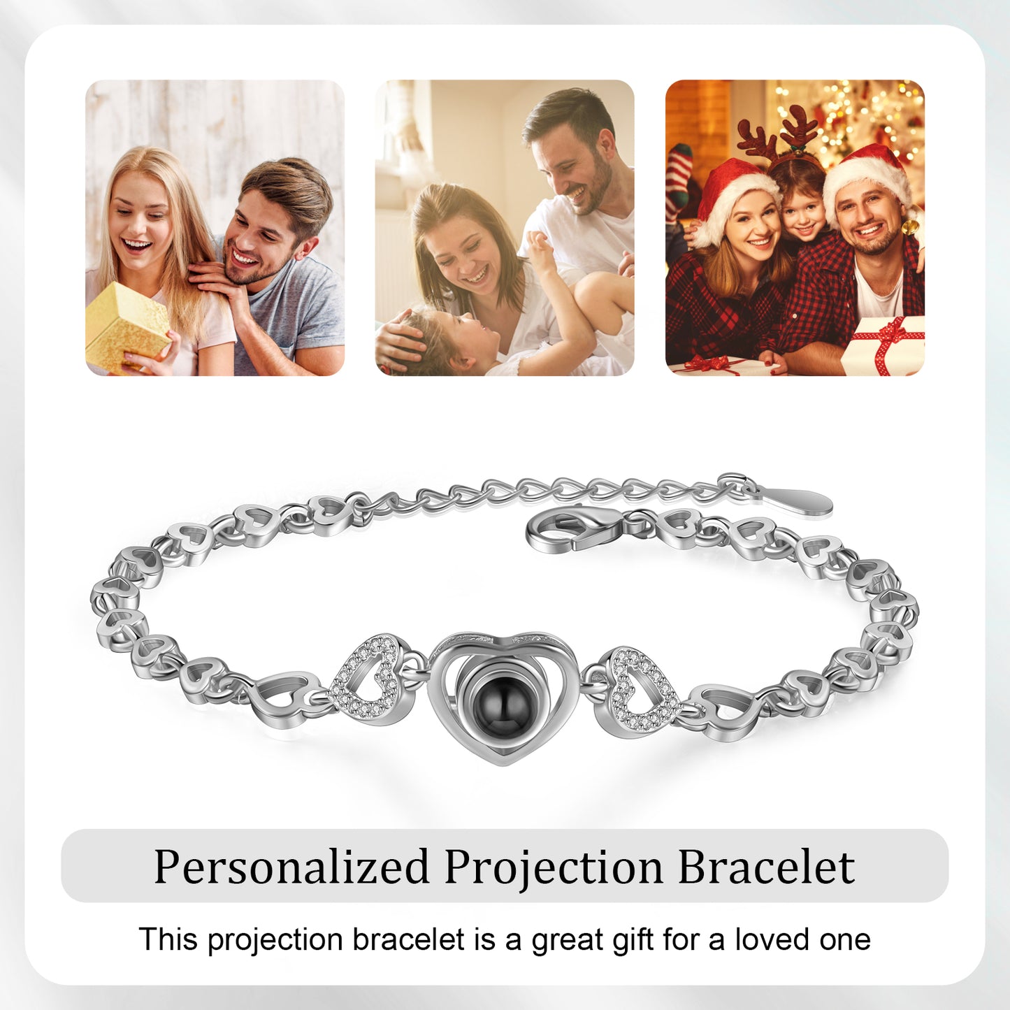 Custom Photo Projection Bracelet