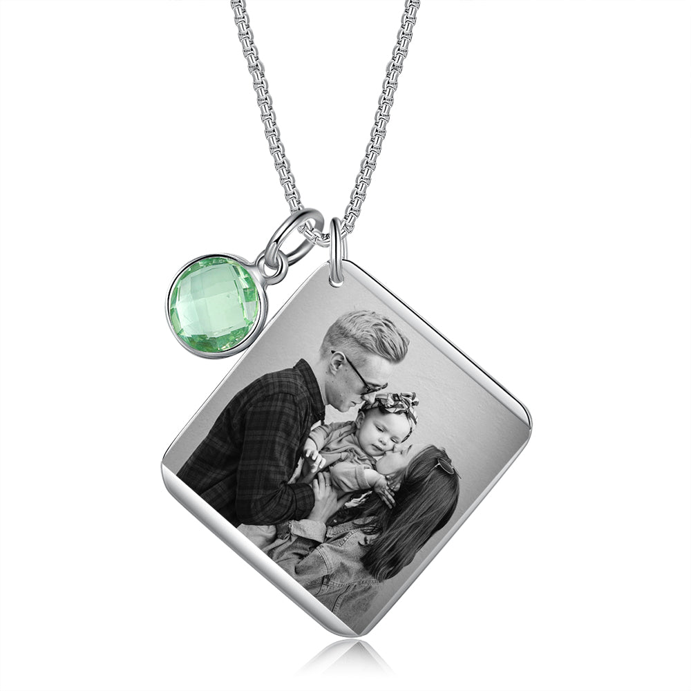 Custom Photo Necklace