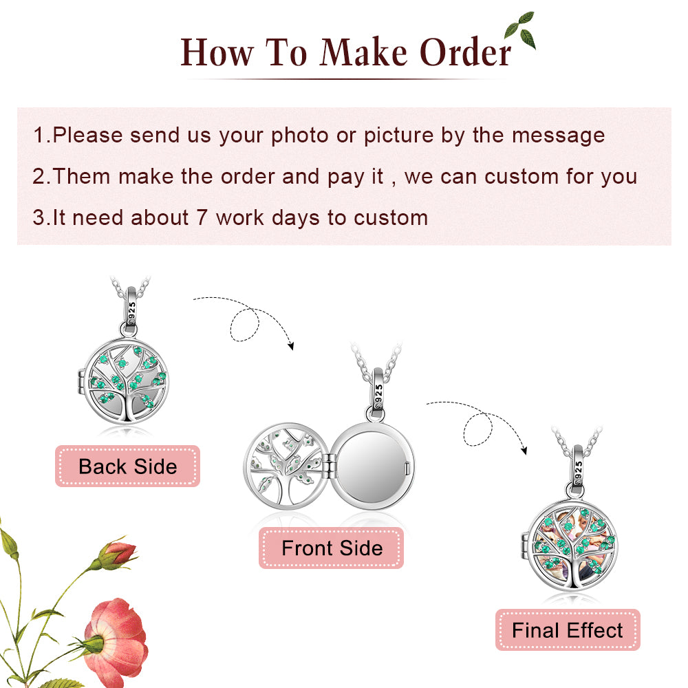 Custom Photo Necklace