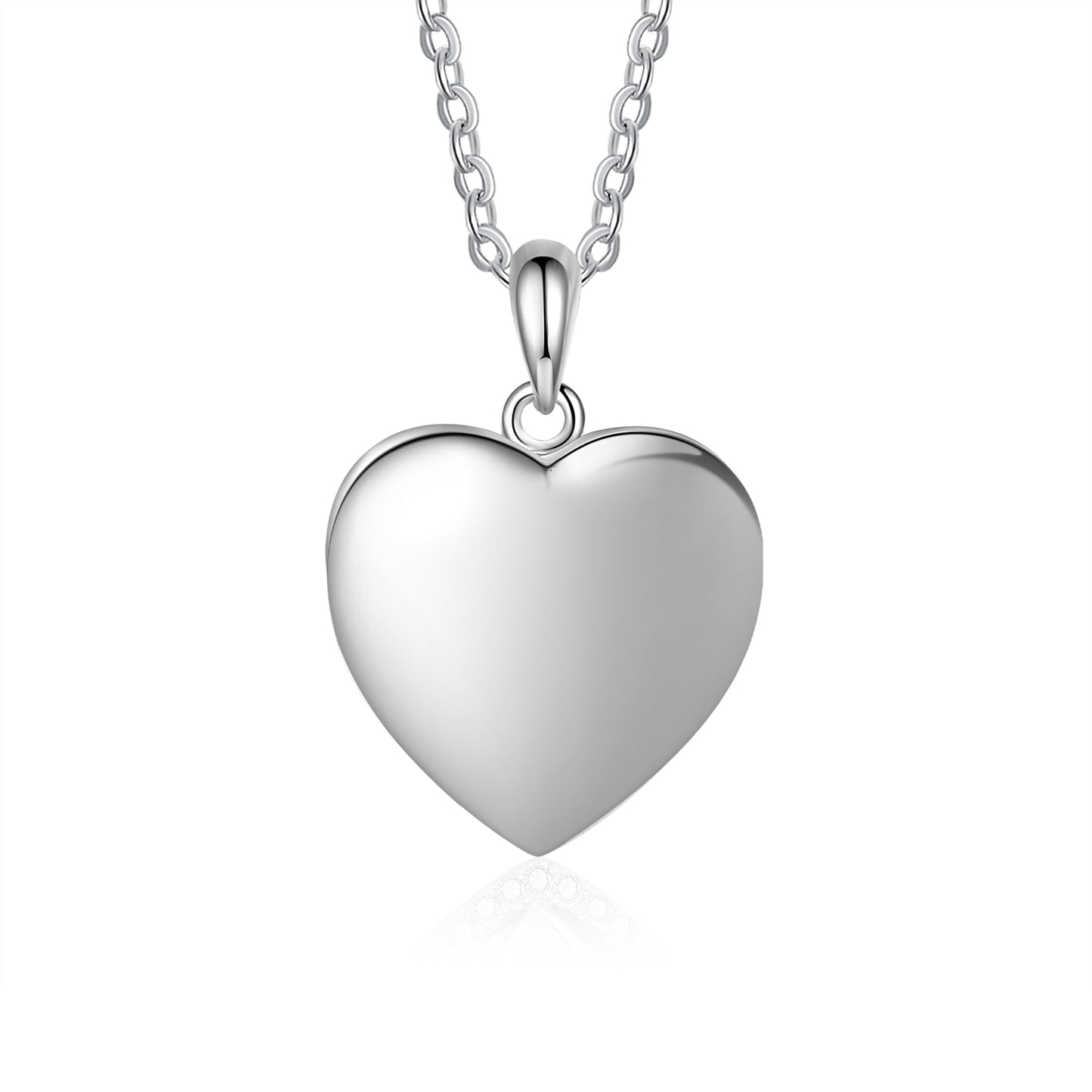 Custom Heart Photo Necklace