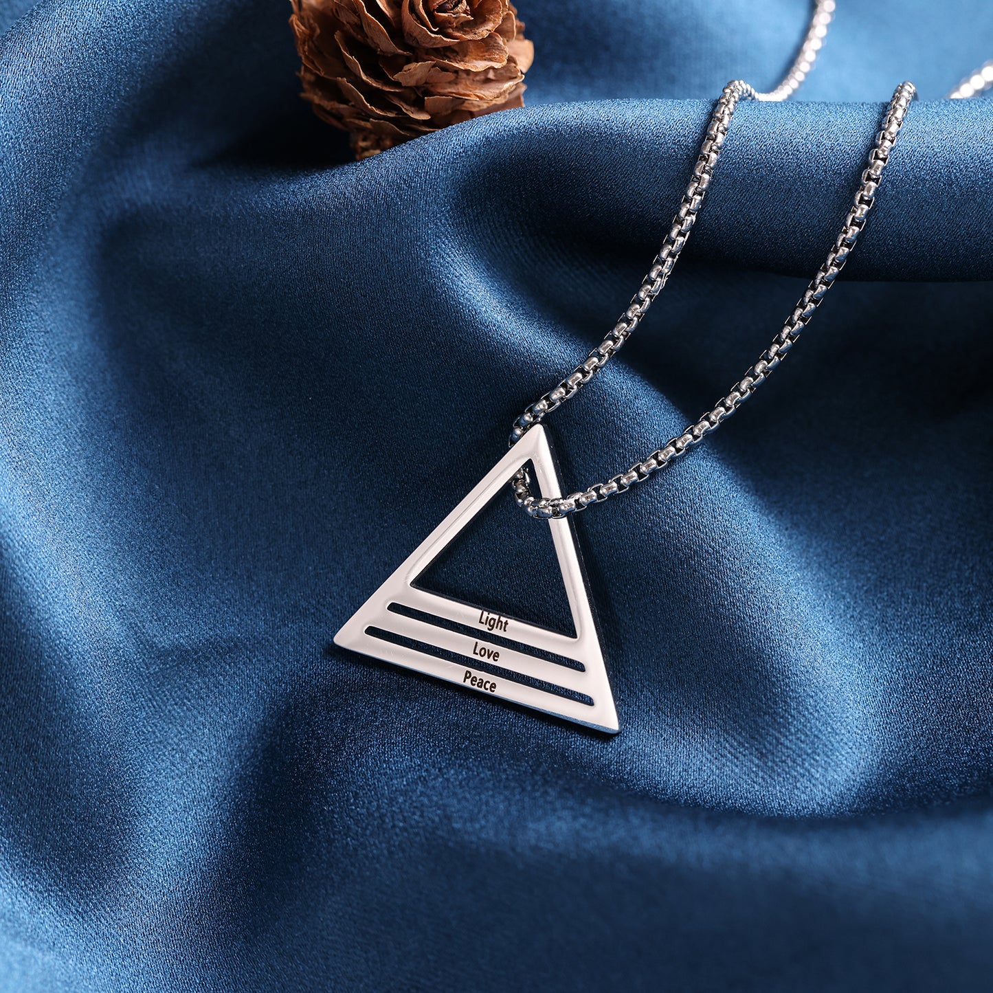 Custom Triangle Necklace