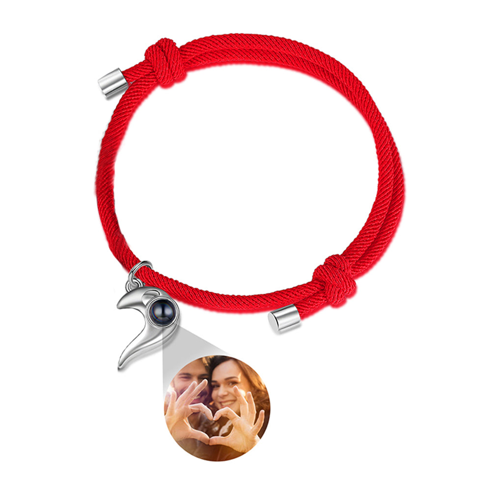 Photo Projection Couple Bracelet