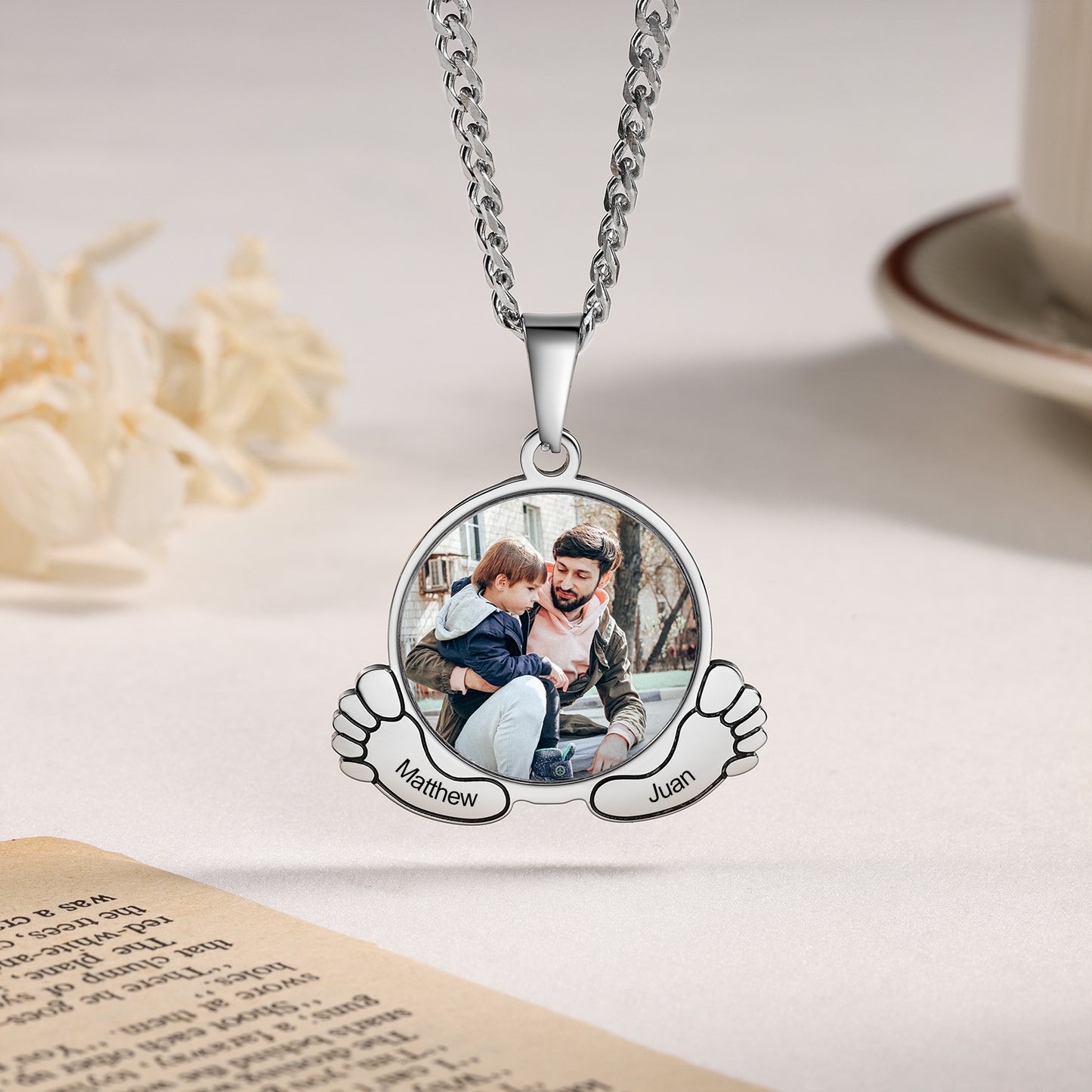 Custom Photo Necklace