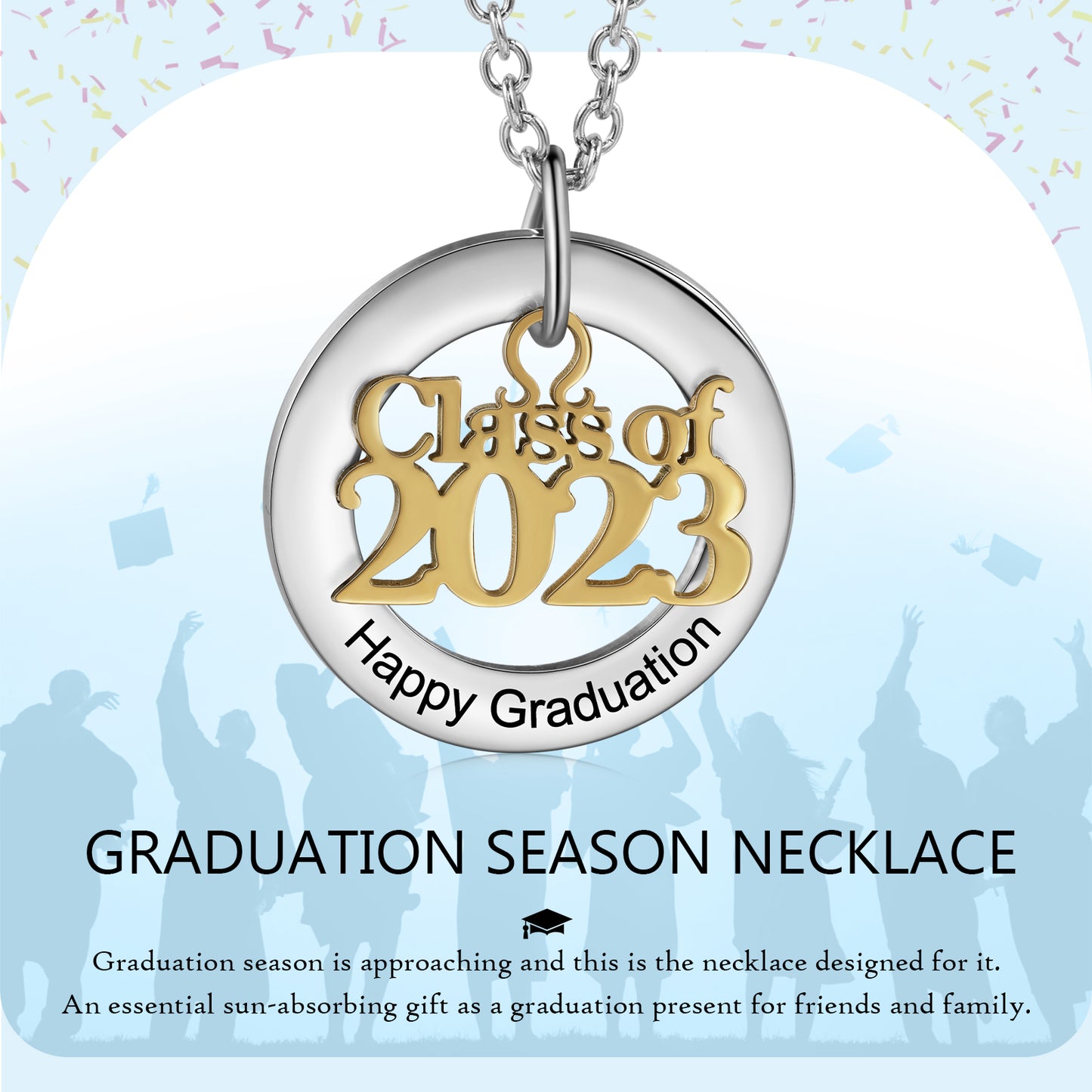 2023 Graduation Custom Necklace