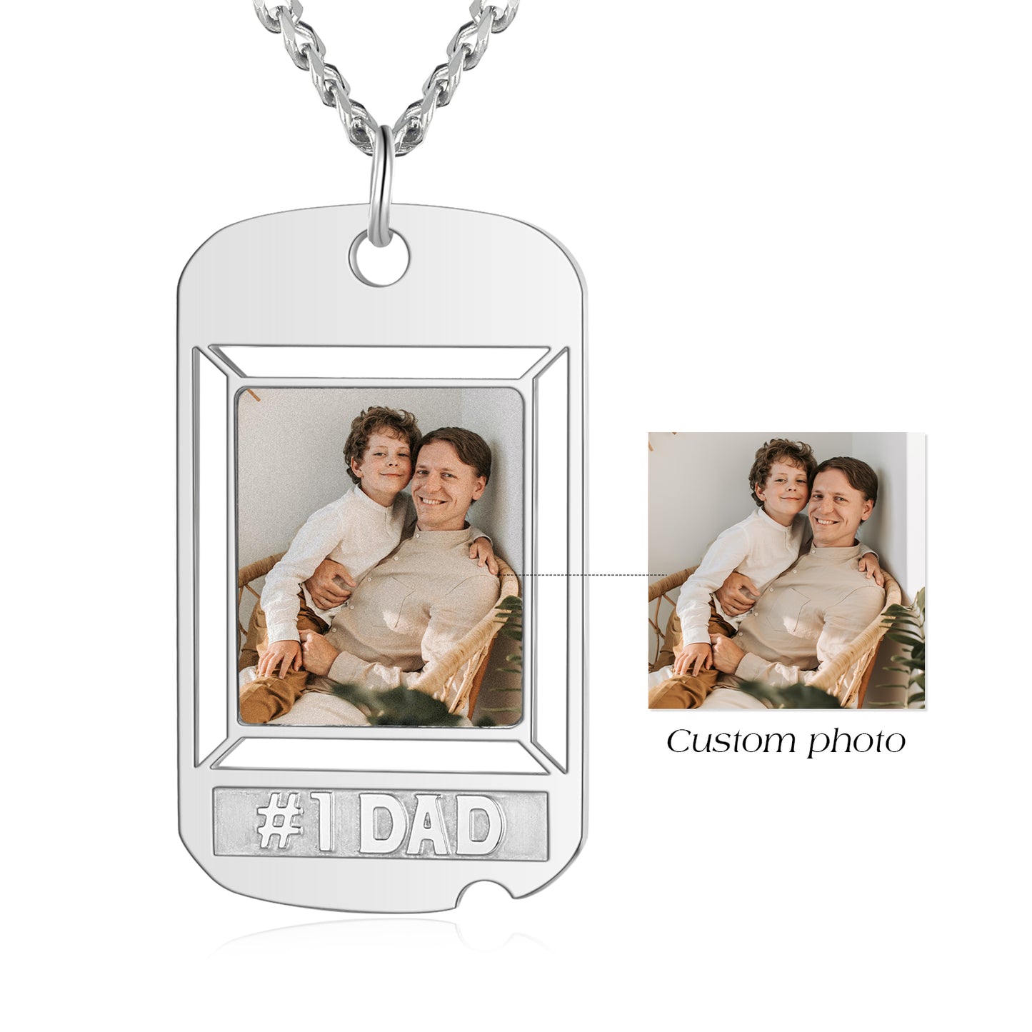 Custom Photo Necklace