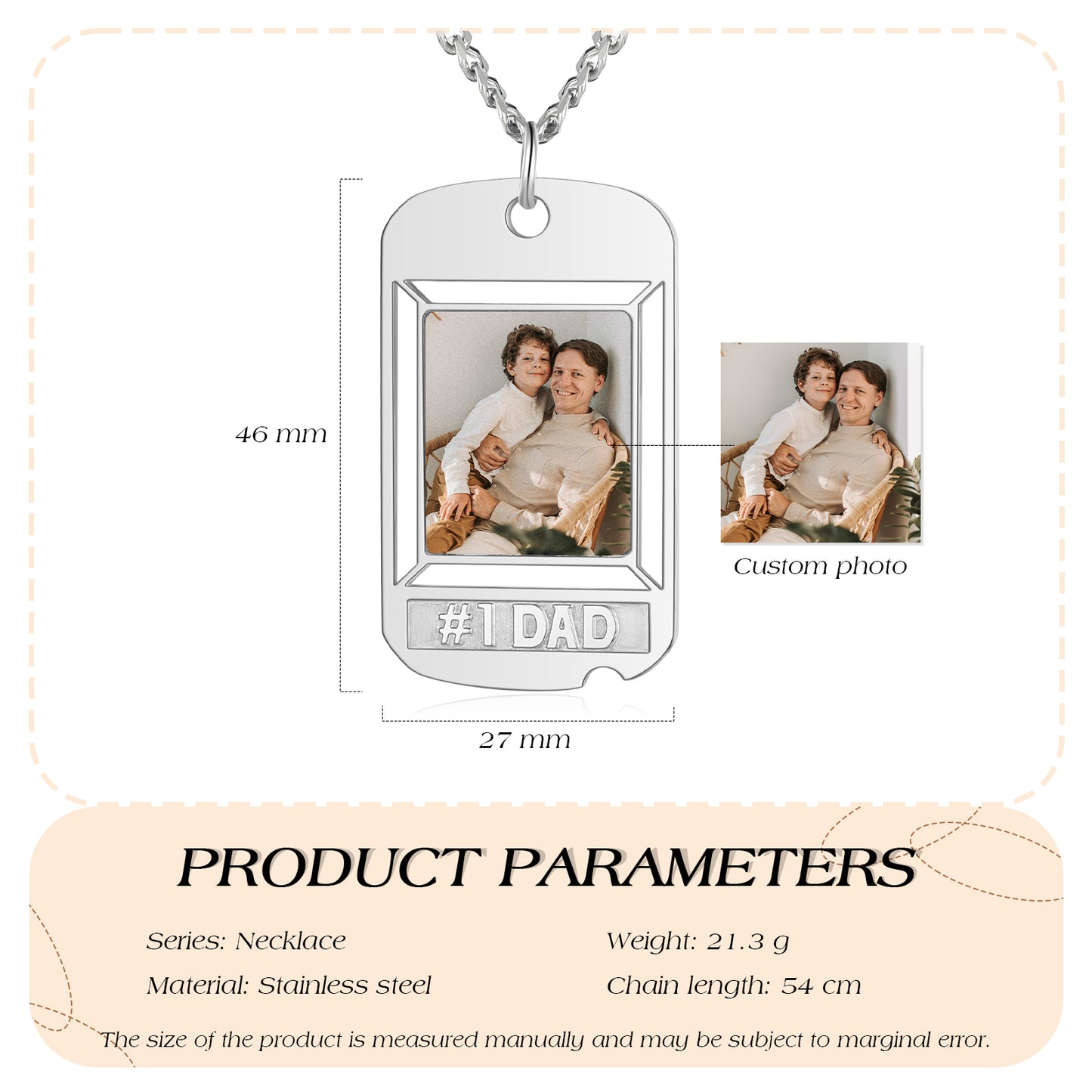 Custom Photo Necklace