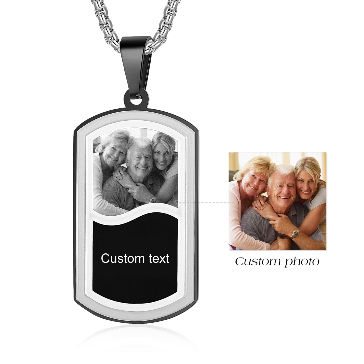 Custom Photo Necklace