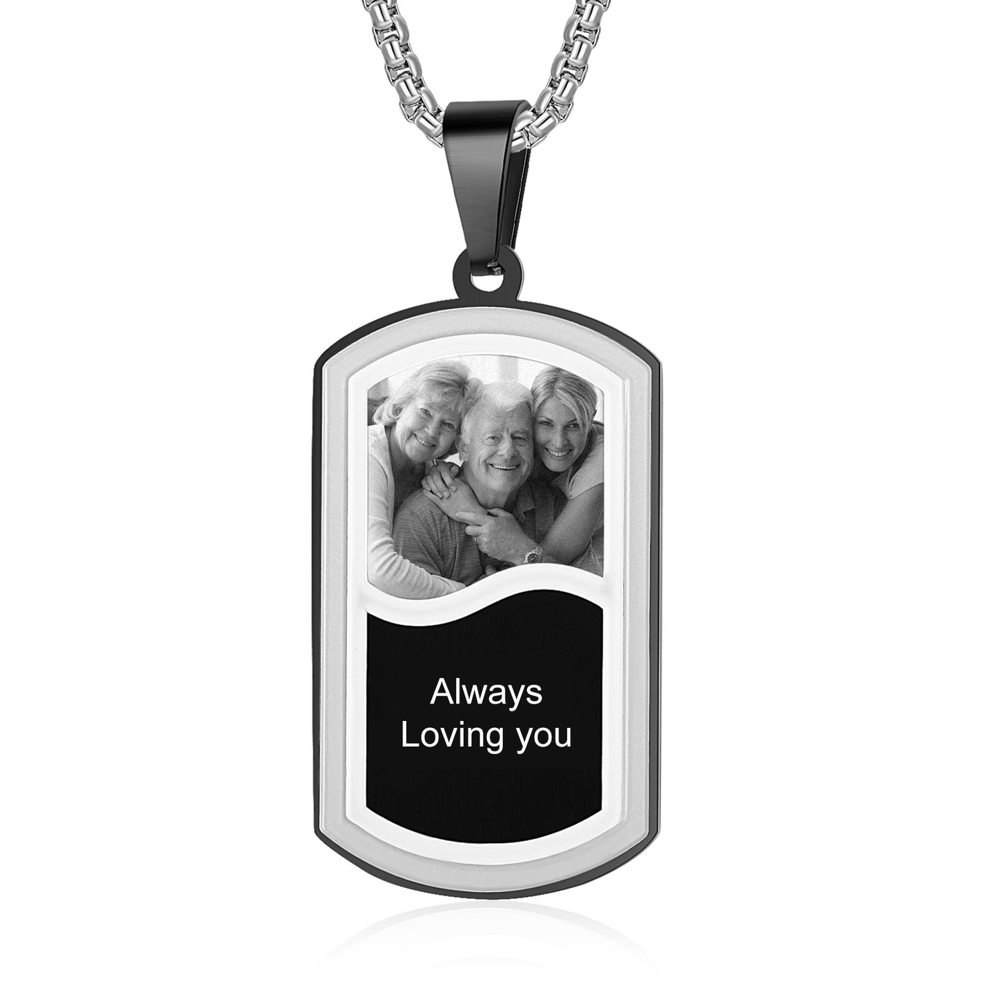 Custom Photo Necklace