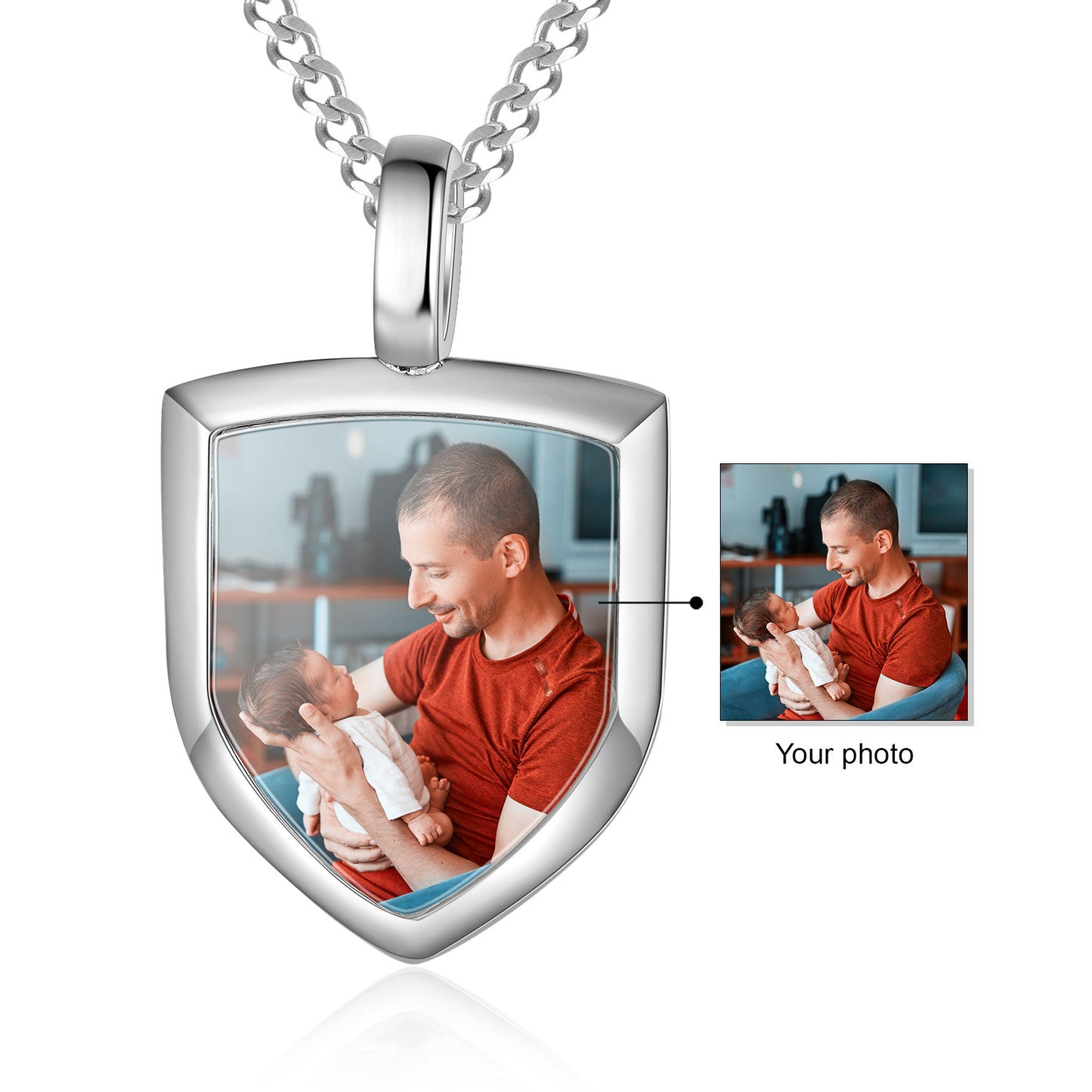 Custom Photo Necklace