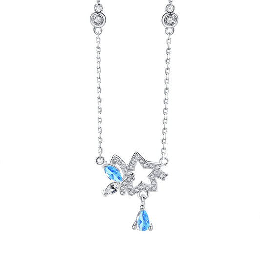 925 Sterling Silver Butterfly Necklace