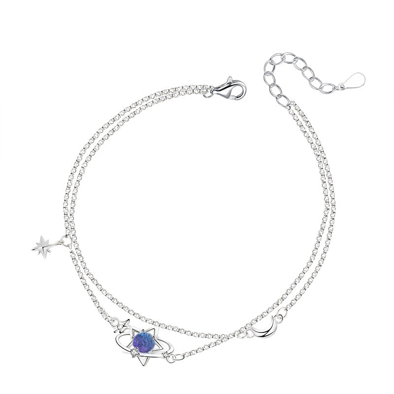925 Sterling Silver Star Bracelet